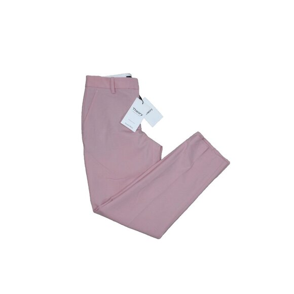 Theory Treeca 2 Black Good Wool Ankle Dress Pants Trouser Women's Size 6 NWT - Picture 4 of 12